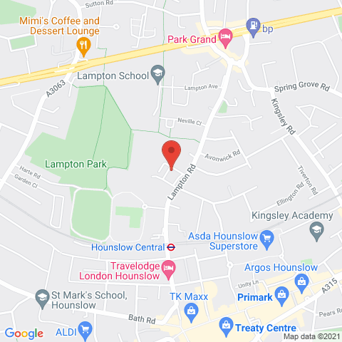 Lampton Parkside map