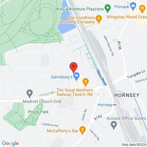 Candish Court, Miles Road, London map