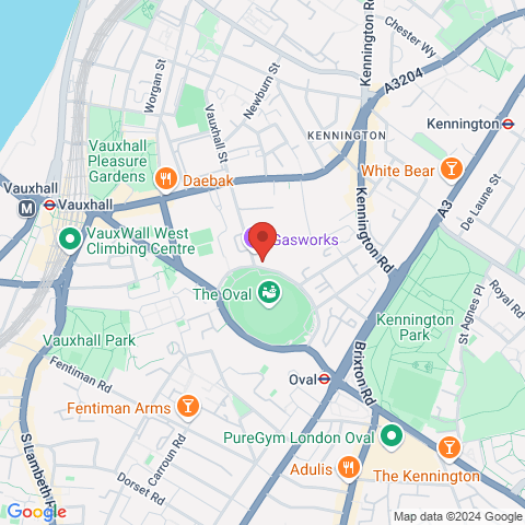 Zone Oval Village Shared Ownership map