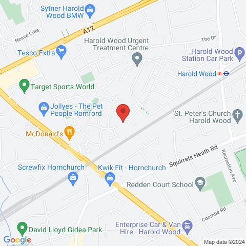 Hazelnut Court map