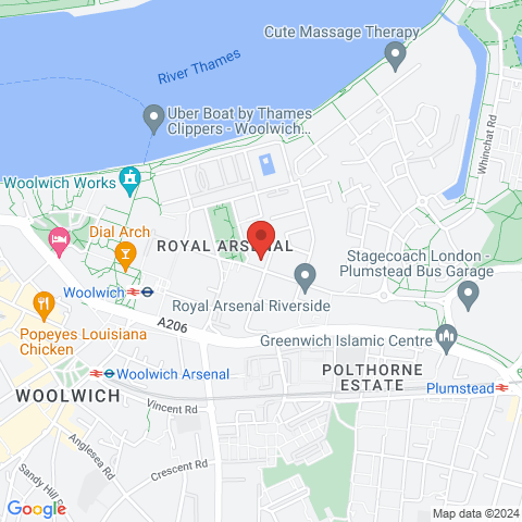 Flat 13 Cornwallis Road map