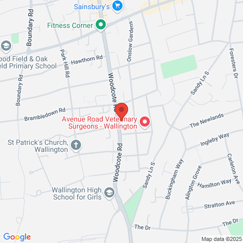 WoodcoteRoadSM60PU map