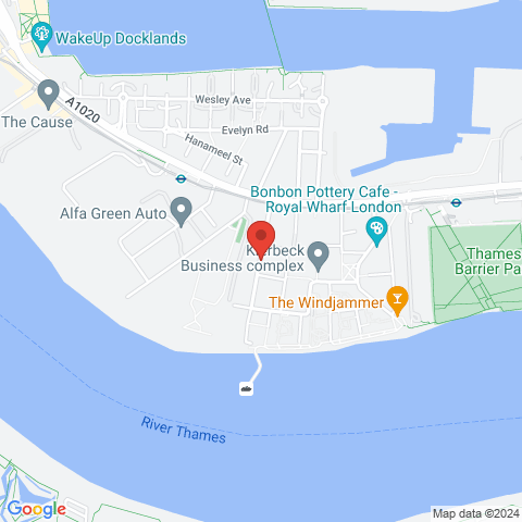 East River Wharf map