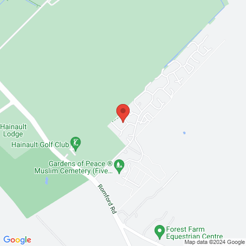 Thistle Close map