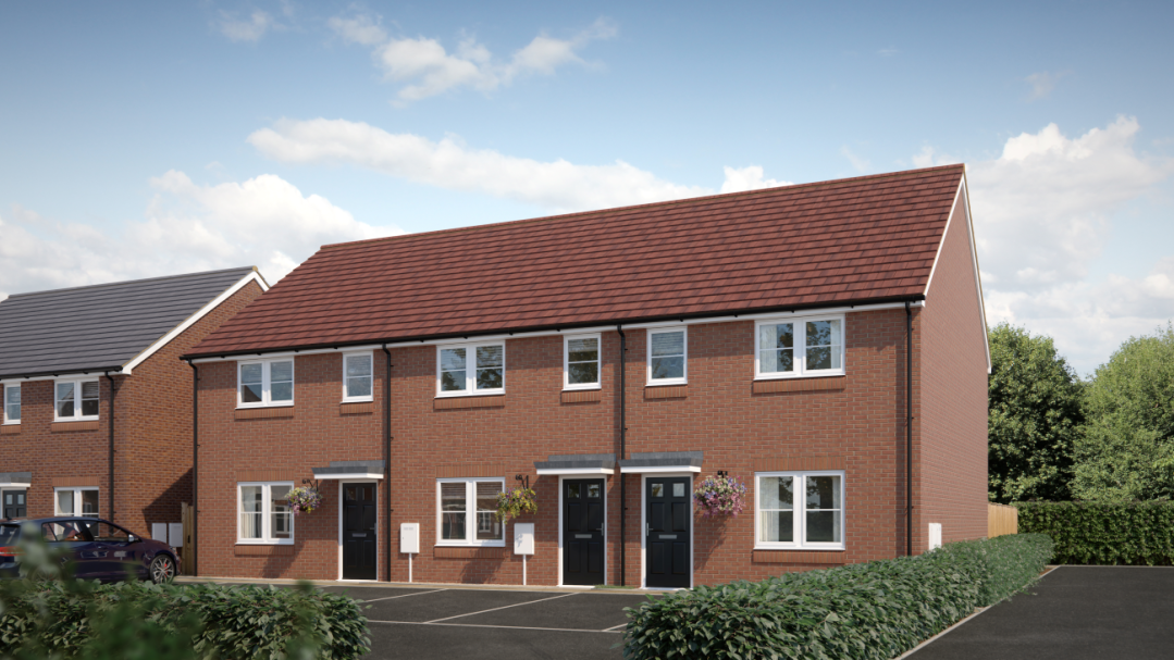 CGI of The Thrush at Sycamore Place in Burntwood