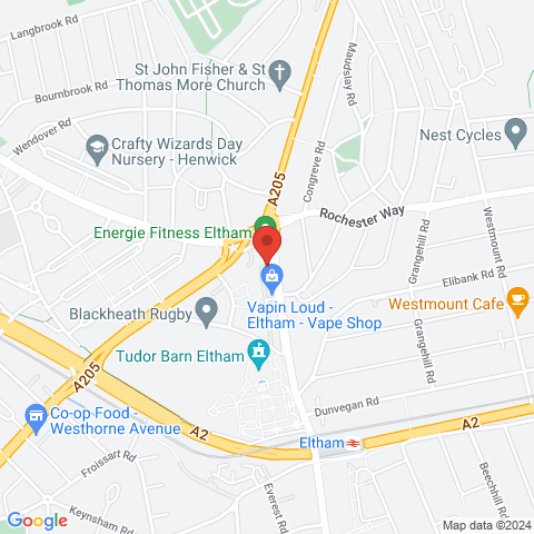 The Coronet Apartments, 6 Odeon Parade Well Hall Road map