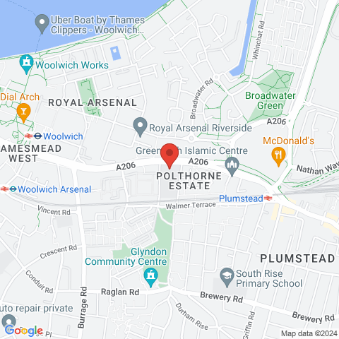 Rockcliffe Square, Shared Ownership map