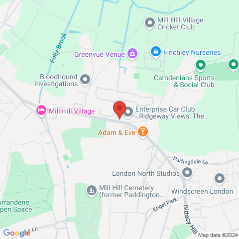 Ridgeway Views map