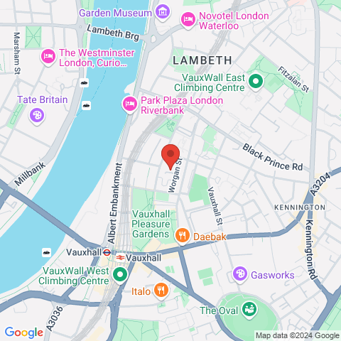 Vauxhall Stack map