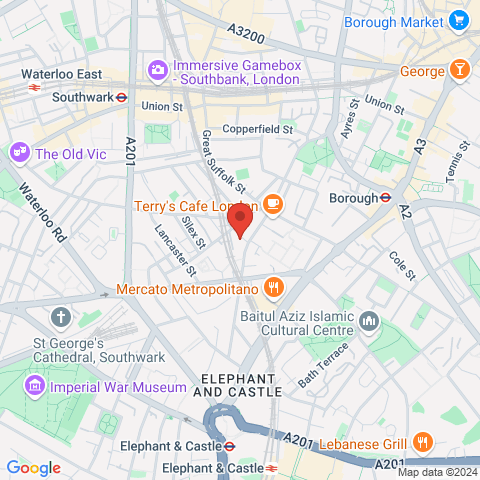 FLAT 25, 140 Southwark Bridge Road London map