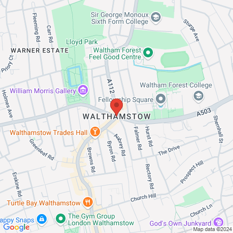 No.1 Wood Street map