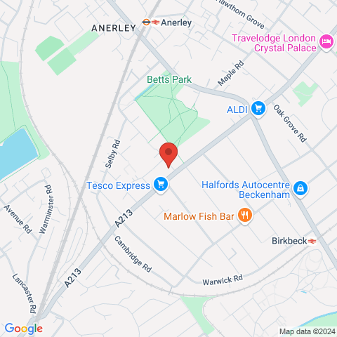 10 Austen Apartments 1 Weighton Road map