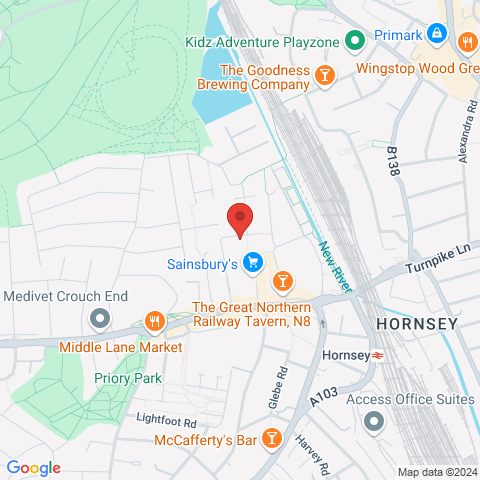 Matcham Court, Miles Road, London map