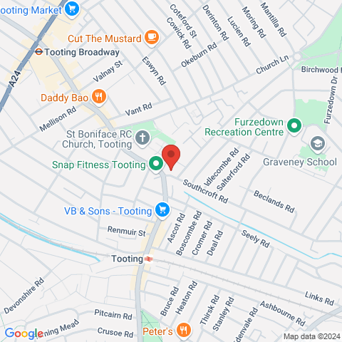 Hurley Court map