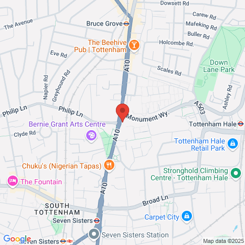 Mulberry House, High Road, London, N15 4BN map