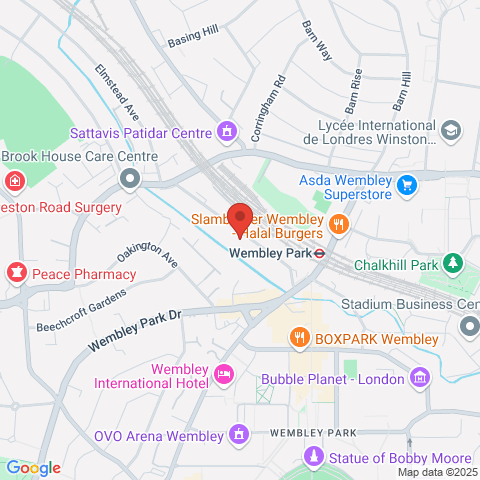 SO Resi Wembley Park map