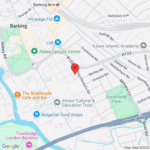 Albright Court map