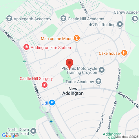 Walton Green map