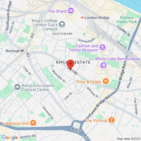 FLAT 22 Tangerine House Long Lane map