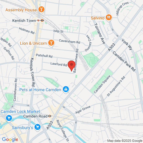 Garrett Apartments map