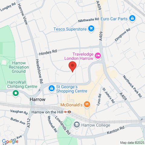 Northwick Parkside map
