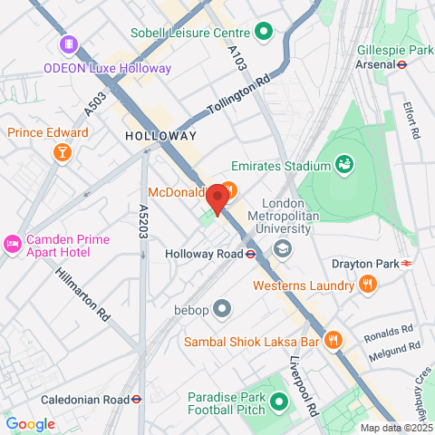 Apartment 11, London, N7 9FU map