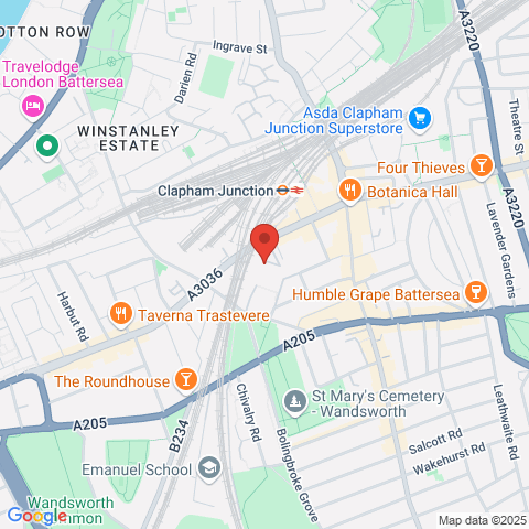 One Clapham Shared Ownership map