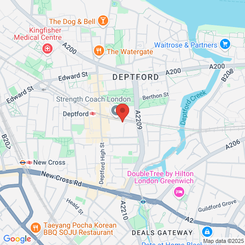 Tidemill Way map