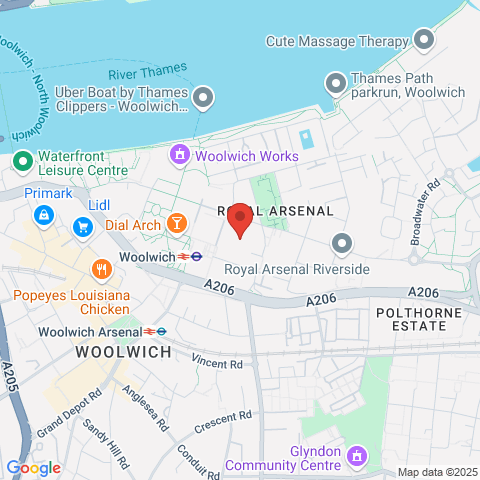 Flat 347 (Block B), Royal Carriage Mews, Woolwich, London map