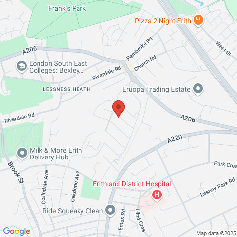 Loampit Road map