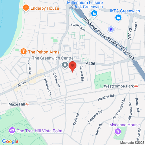 8 Hawthorne Crescent map