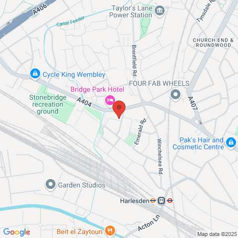 Shakespeare Road (99010425) map