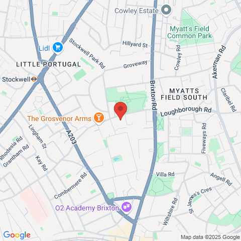 35 Robsart Street, London map