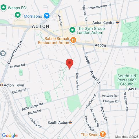 Habington House map