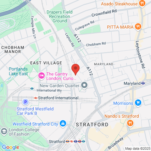 1 Hudson Building map