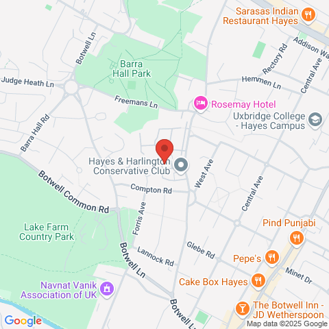 Hughendon Court map