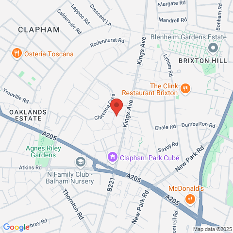 Fairbourne Road map