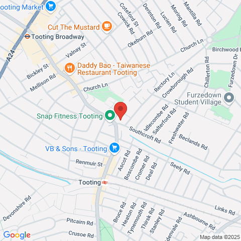 Hurley Court map