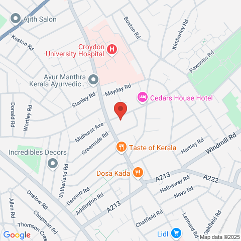 Edison Court map