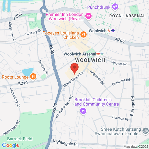 Pepys Court map