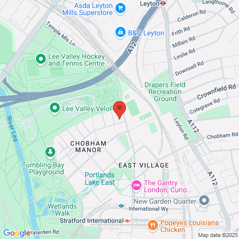 Barrett House map