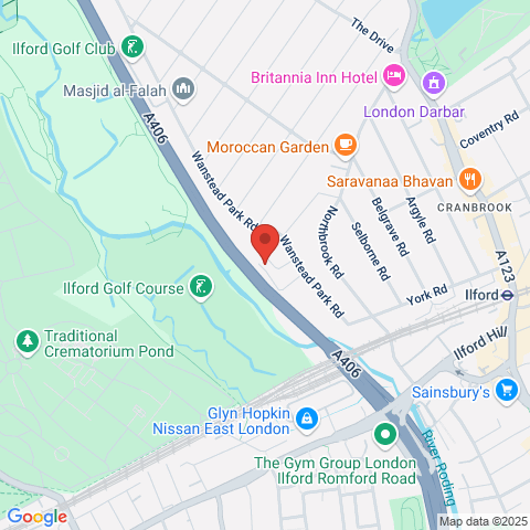 Trevor Roper Close map