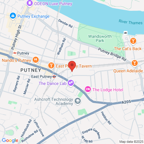 Oakhill Road map