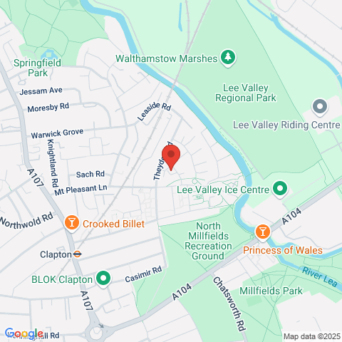 Flat 5 Almond Court, Woodmill Road, Clapton map