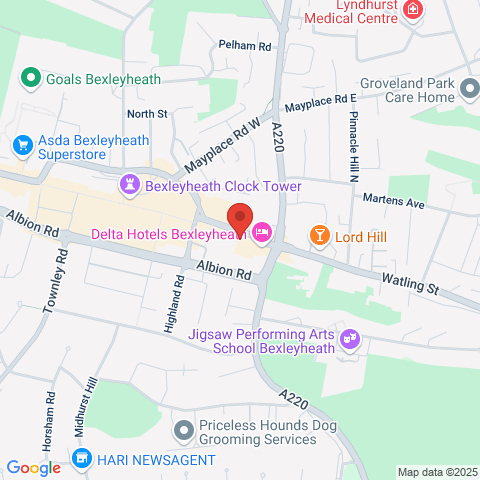 Alderton Court map