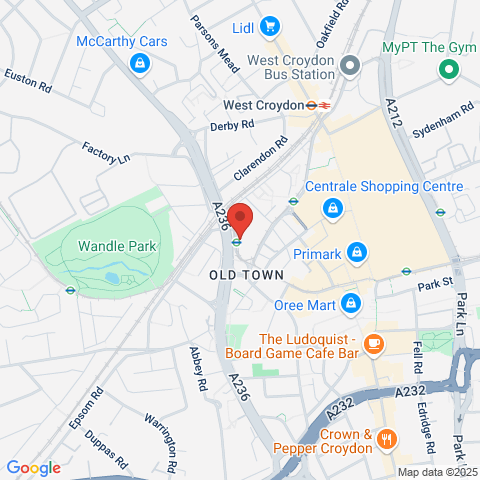 Flat 94 Verde House, 1 Cairo New Road, Croydon - LLR map