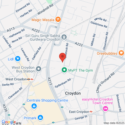 FLAT 23, 5 Woburn Road, Croydon, Surrey, CR0 2AB map