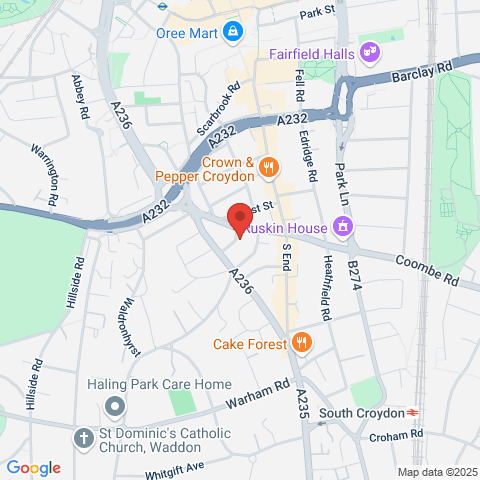 LionHeadCourtCR01AB map