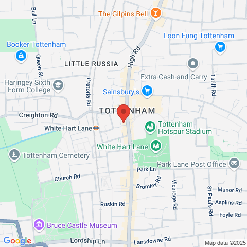Bergen Apartments map