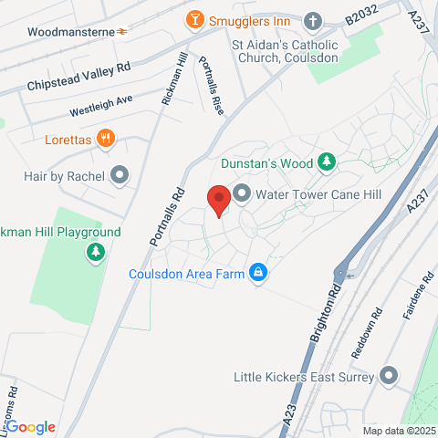 5 Faith Close Coulsdon map